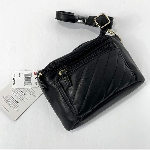 Mundi Connie Black Quilted Crossbody - Picture 6 of 12